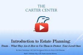 Introduction to Estate Planning: Trusts